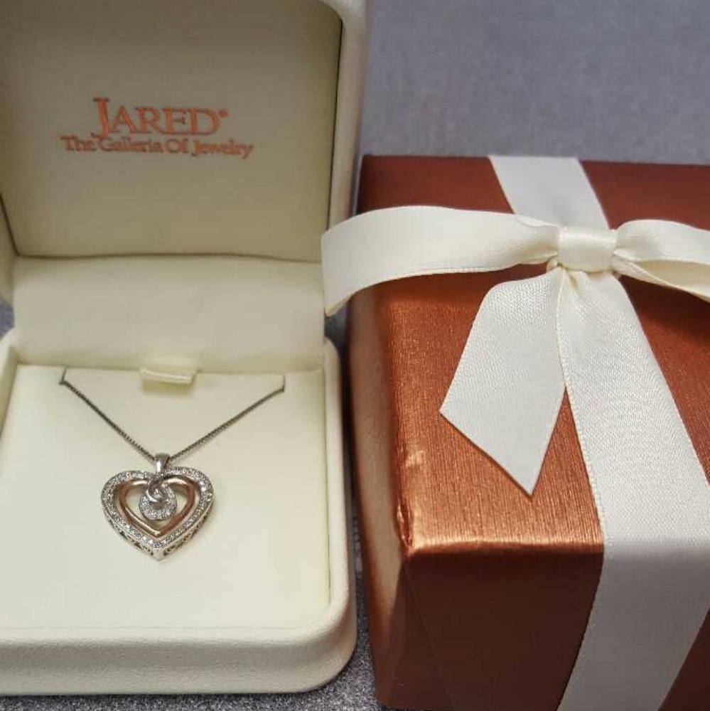 Beautiful Rose Gold and Sterling Silver ne…